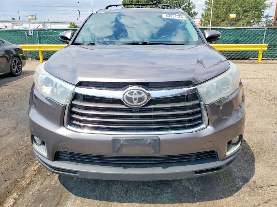 Aukcja sprzedaży 2014 Toyota Highlander, vin: 5TDDKRFH9ES032592, numer aukcji: 64951346
