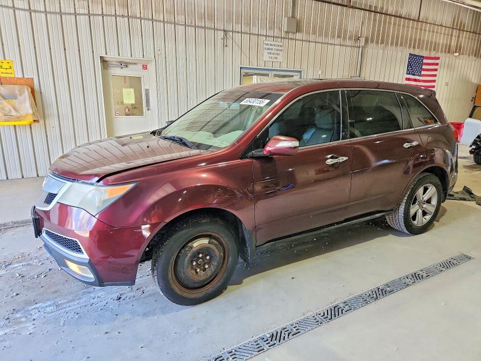 66430156 :رقم المزاد ، 2HNYD2H26AH524754 vin ، 2010 Acura Mdx مزاد بيع