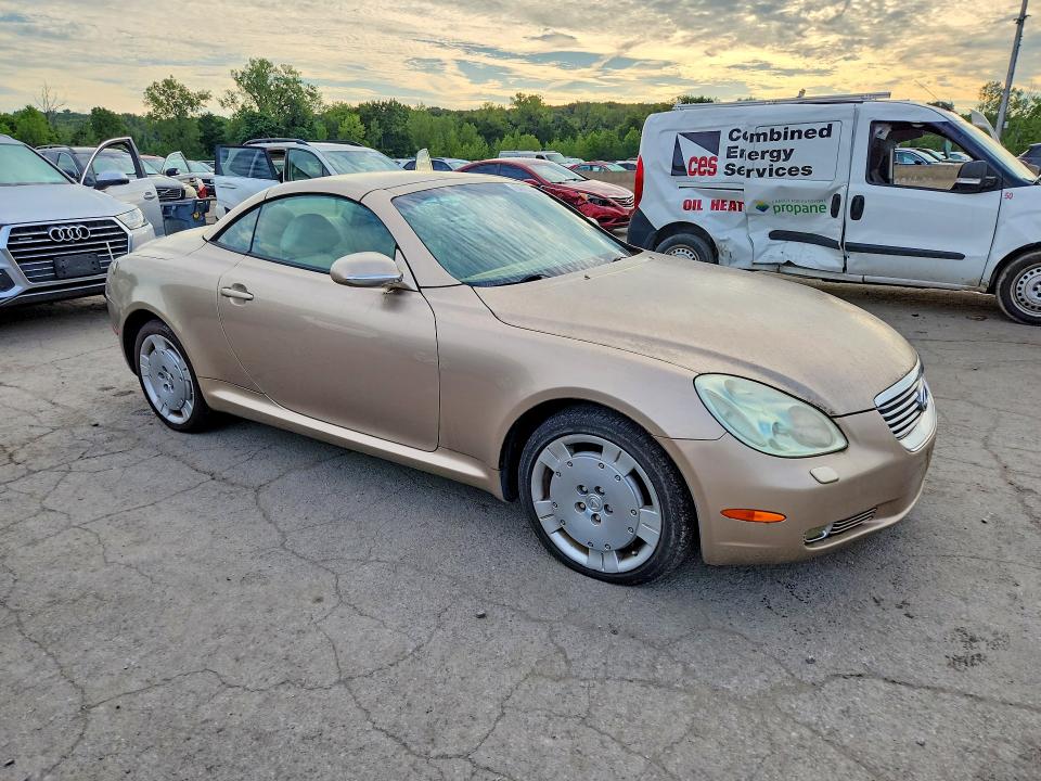 64002496 :رقم المزاد ، JTHFN48Y730039149 vin ، 2003 Lexus Sc مزاد بيع