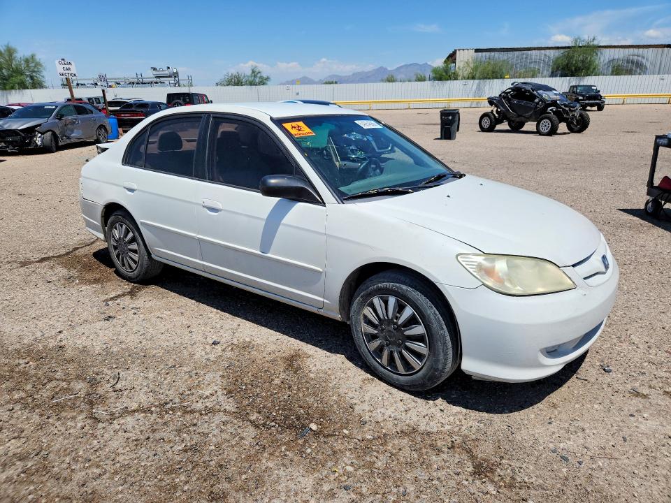 Aukcja sprzedaży 2005 Honda Civic, vin: 2HGES16635H541422, numer aukcji: 64064586