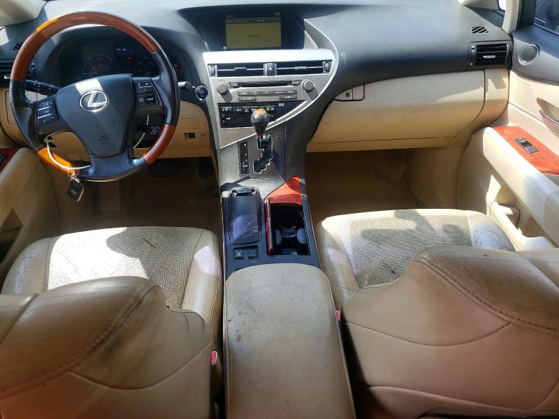 63891006 :رقم المزاد ، JTJBC1BA1A2019459 vin ، 2010 Lexus Rx مزاد بيع
