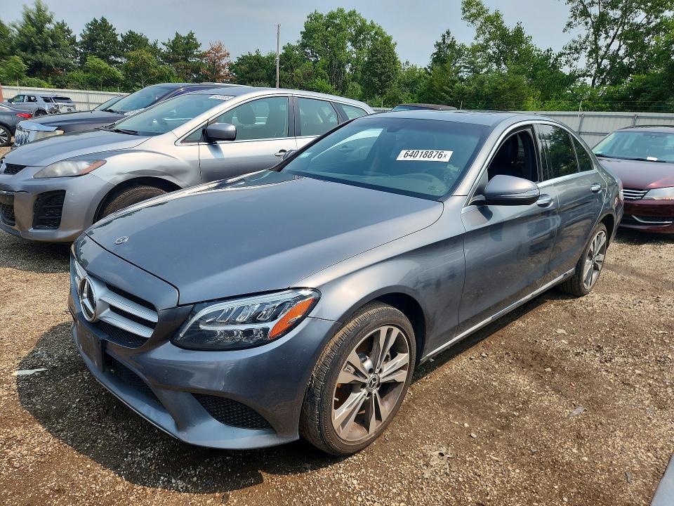 Продажа на аукционе авто 2019 Mercedes-benz C, vin: 55SWF8EB6KU301974, номер лота: 64018876