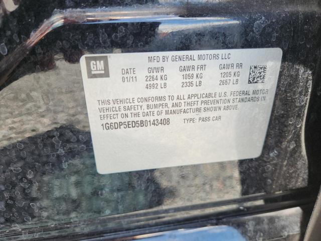 Продаж на аукціоні авто 2011 Cadillac Cts, vin: 1G6DP5ED5B0143408, номер лоту: 63202416