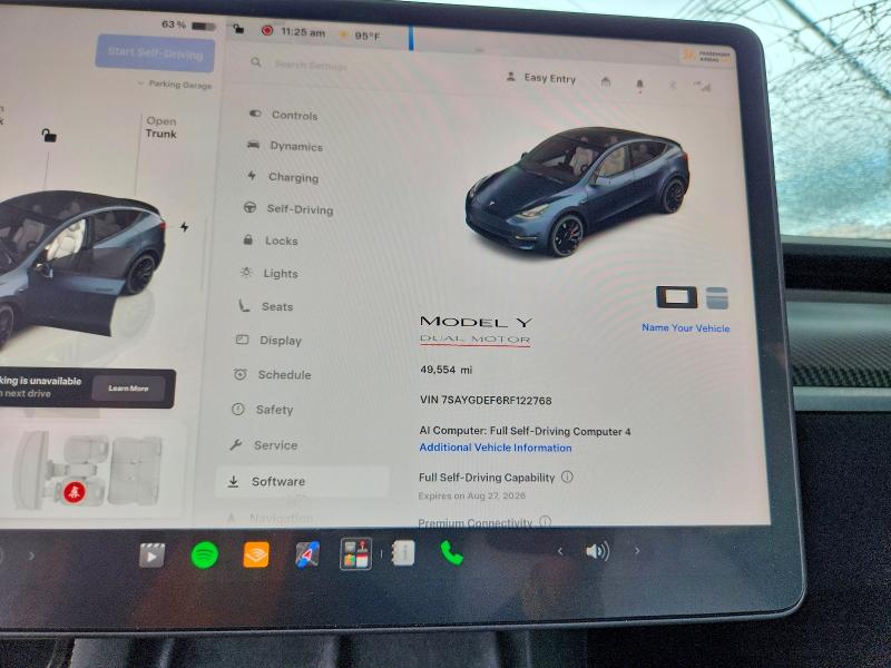 Aukcja sprzedaży 2024 Tesla Model Y, vin: 7SAYGDEF6RF122768, numer aukcji: 65342366