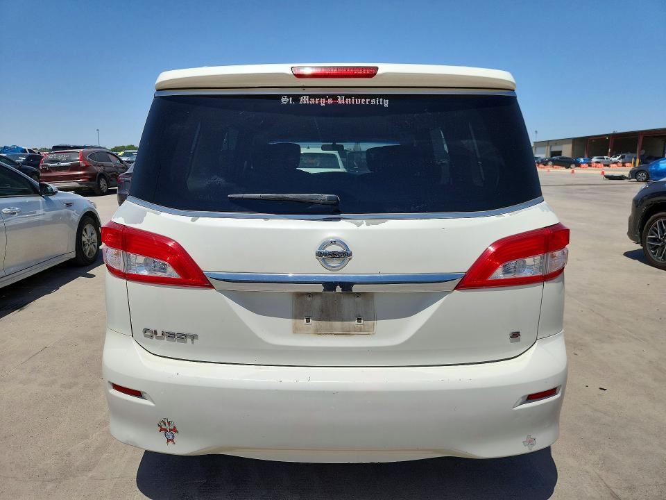 Aukcja sprzedaży 2012 Nissan Quest, vin: JN8AE2KP4C9039304, numer aukcji: 65270646