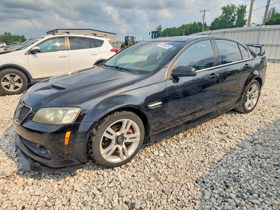 2008 Pontiac G8 მანქანა იყიდება აუქციონზე, vin: 6G2ER57748L124091, აუქციონის ნომერი: 64346626