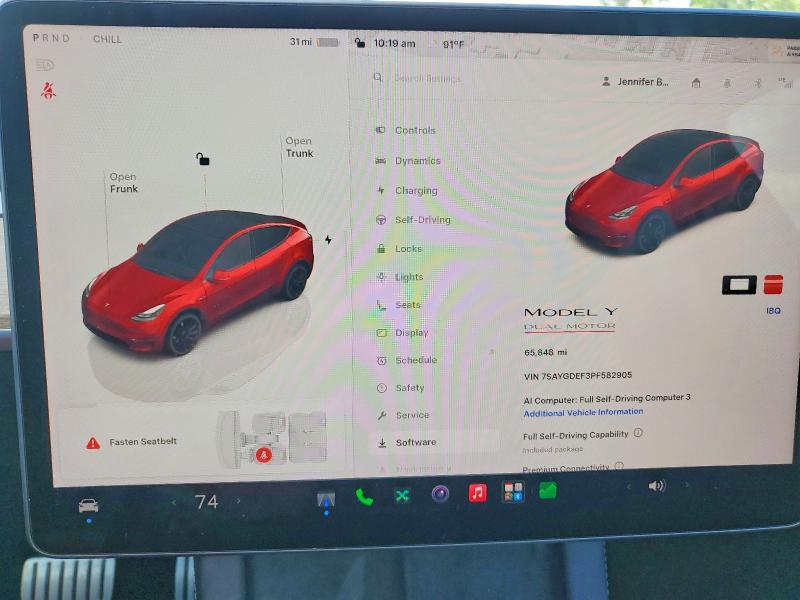 Продаж на аукціоні авто 2023 Tesla Model Y, vin: 7SAYGDEF3PF582905, номер лоту: 64483416