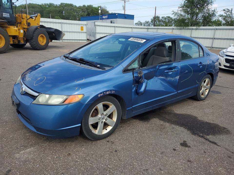 Продаж на аукціоні авто 2008 Honda Civic, vin: 1HGFA168X8L042021, номер лоту: 65906826