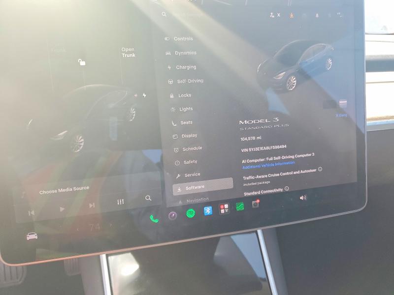 Продаж на аукціоні авто 2020 Tesla Model 3, vin: 5YJ3E1EA8LF598494, номер лоту: 64699906