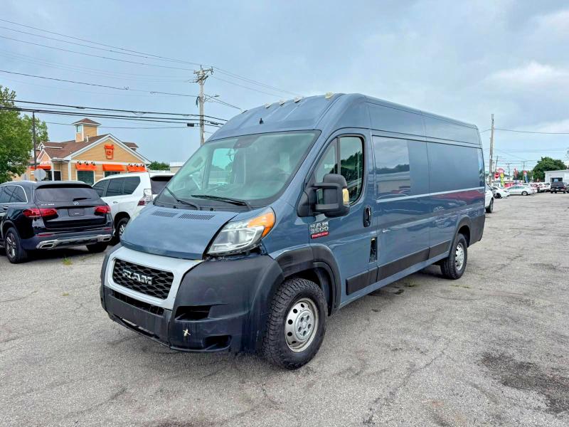 2021 Ram Promaster 3500 მანქანა იყიდება აუქციონზე, vin: 3C6MRVJG8ME563186, აუქციონის ნომერი: 63449506