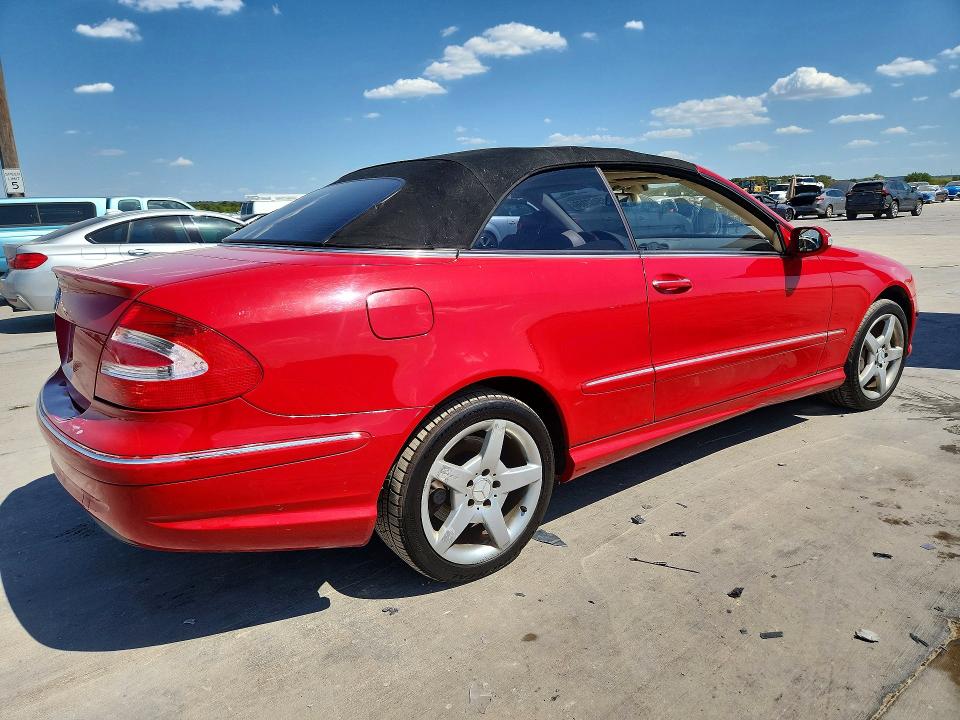 65462466 :رقم المزاد ، WDBTK75J35F149751 vin ، 2005 Mercedes-benz Clk مزاد بيع