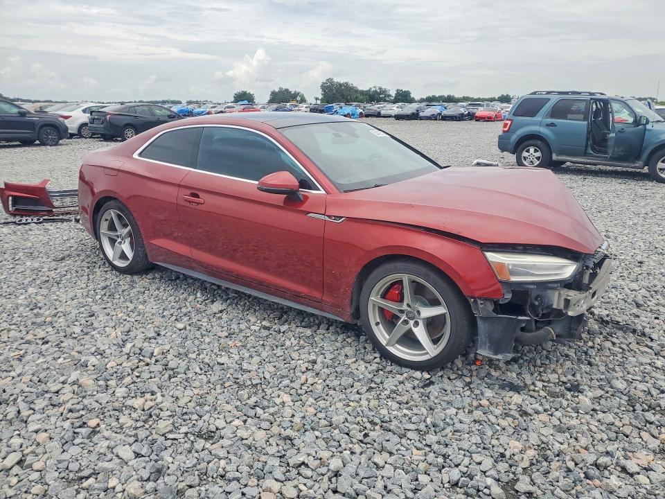 63429576 :رقم المزاد ، WAUSNAF55JA003956 vin ، 2018 Audi A5 مزاد بيع