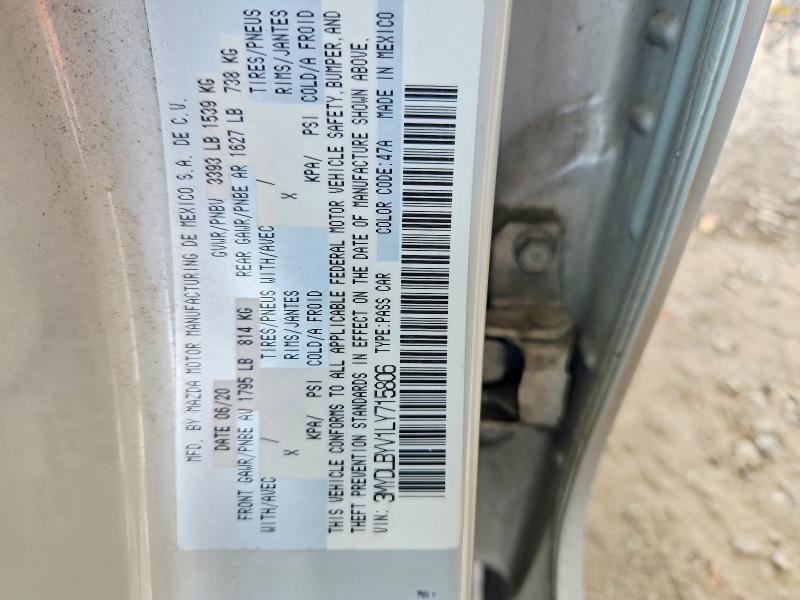 Aukcja sprzedaży 2020 Toyota Yaris, vin: 3MYDLBYV1LY715806, numer aukcji: 64259006
