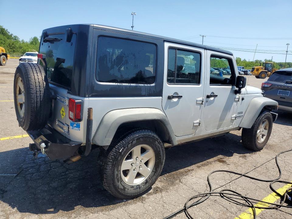 2011 Jeep Wrangler Unlimited მანქანა იყიდება აუქციონზე, vin: 1J4BA3H18BL604282, აუქციონის ნომერი: 63661746