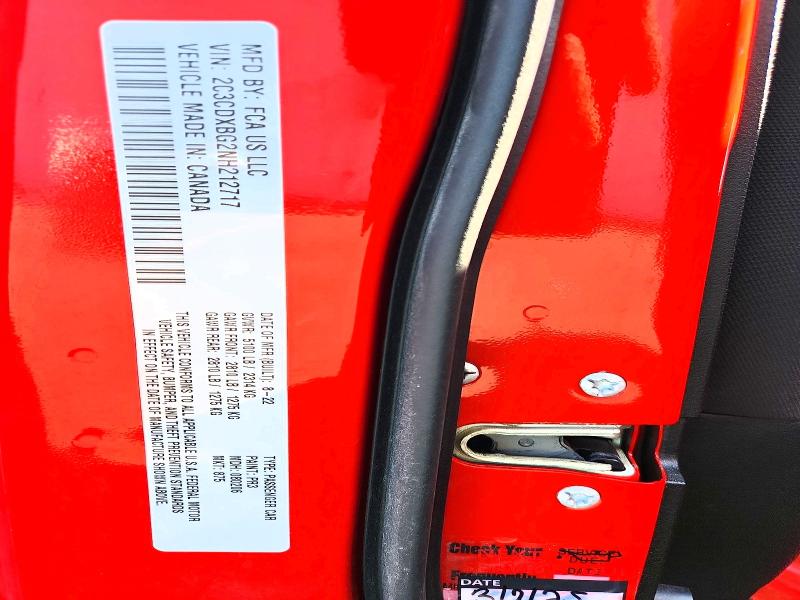 65725406 :رقم المزاد ، 2C3CDXBG2NH212717 vin ، 2022 Dodge Charger مزاد بيع