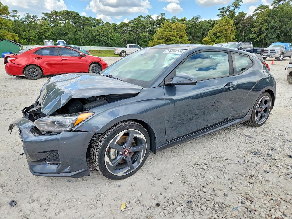 Auction sale of the 2019 Hyundai Veloster, vin: KMHTH6AB9KU013832, lot number: 64390146