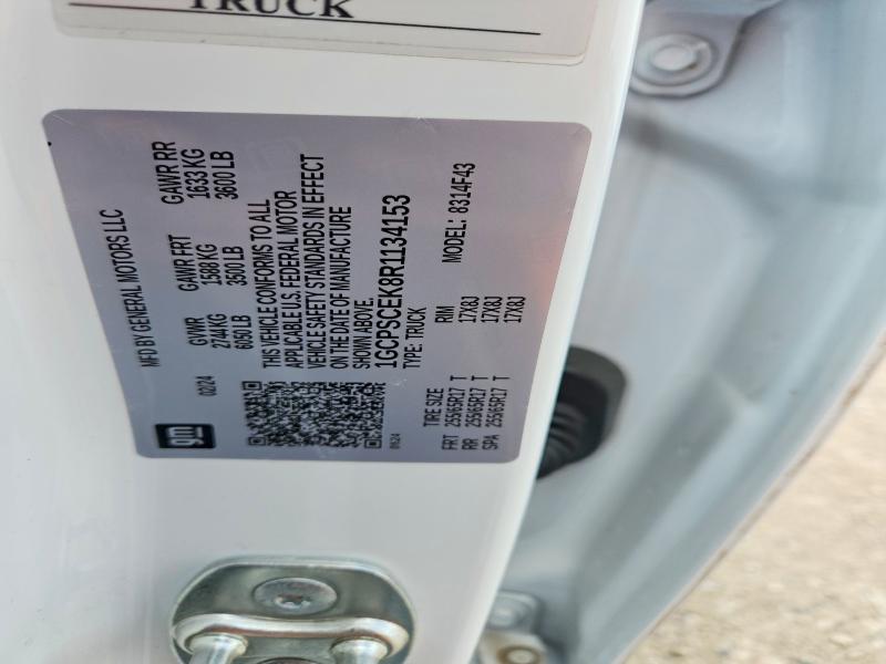 Aukcja sprzedaży 2024 Chevrolet Colorado, vin: 1GCPSCEK8R1134153, numer aukcji: 63724346