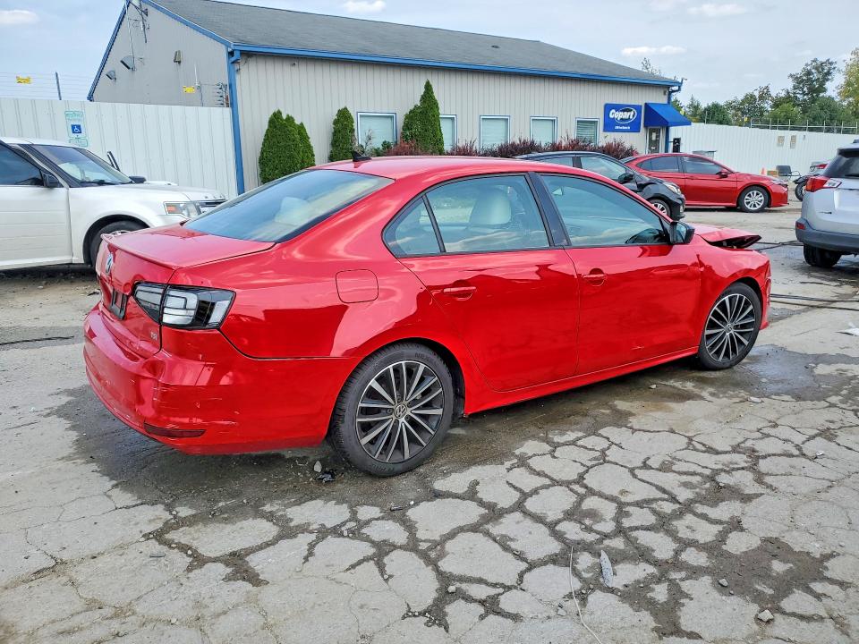 2016 Volkswagen Jetta მანქანა იყიდება აუქციონზე, vin: 3VWB17AJ6GM303455, აუქციონის ნომერი: 65582196