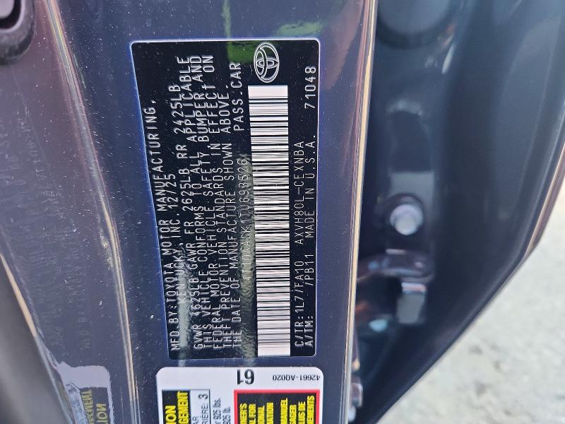Продажа на аукционе авто 2026 Toyota Camry, vin: 4T1DAACK1TU693526, номер лота: 65846466