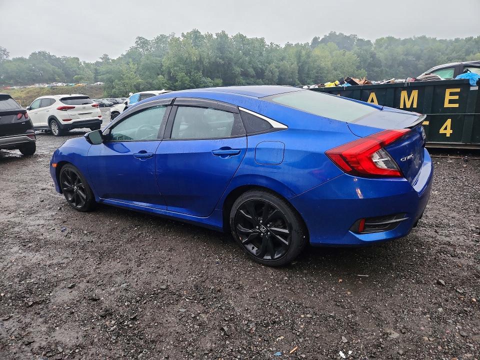 64432986 :رقم المزاد ، 2HGFC2F82MH500707 vin ، 2021 Honda Civic مزاد بيع