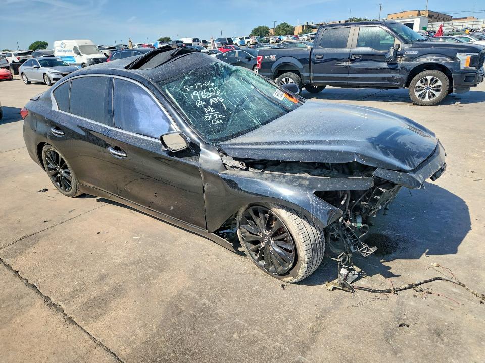 2021 Infiniti Q50 მანქანა იყიდება აუქციონზე, vin: JN1EV7BR3MM754104, აუქციონის ნომერი: 65600526
