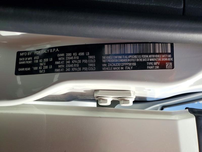 Aukcja sprzedaży 2023 Jeep Renegade, vin: ZACNJDB12PPP56169, numer aukcji: 64472786