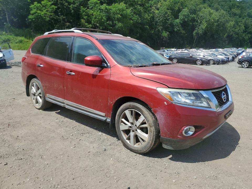 2014 Nissan Pathfinder მანქანა იყიდება აუქციონზე, vin: 5N1AR2MM0EC699375, აუქციონის ნომერი: 64287406