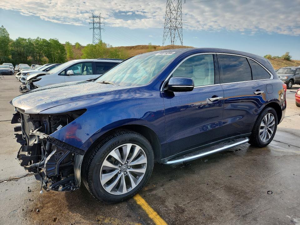 Aukcja sprzedaży 2016 Acura Mdx, vin: 5FRYD4H43GB048754, numer aukcji: 64619286