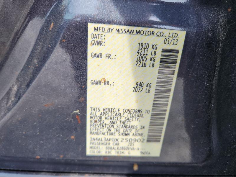 64201006 :رقم المزاد ، 1N4AL3AP1DC250902 vin ، 2013 Nissan Altima مزاد بيع