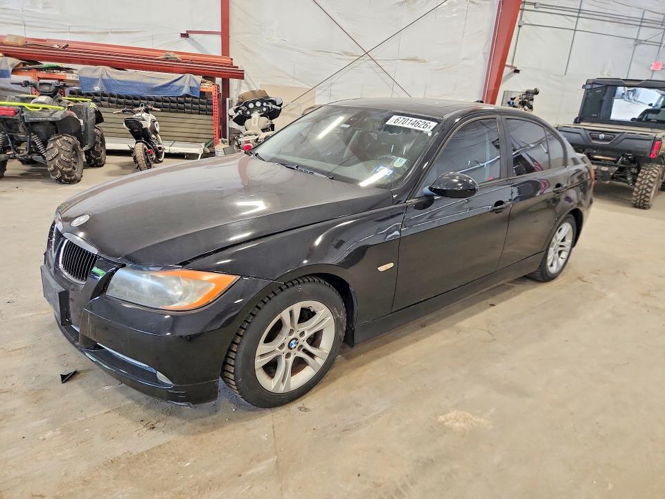 2008 Bmw 328 მანქანა იყიდება აუქციონზე, vin: WBAVA37518NL44180, აუქციონის ნომერი: 67014626