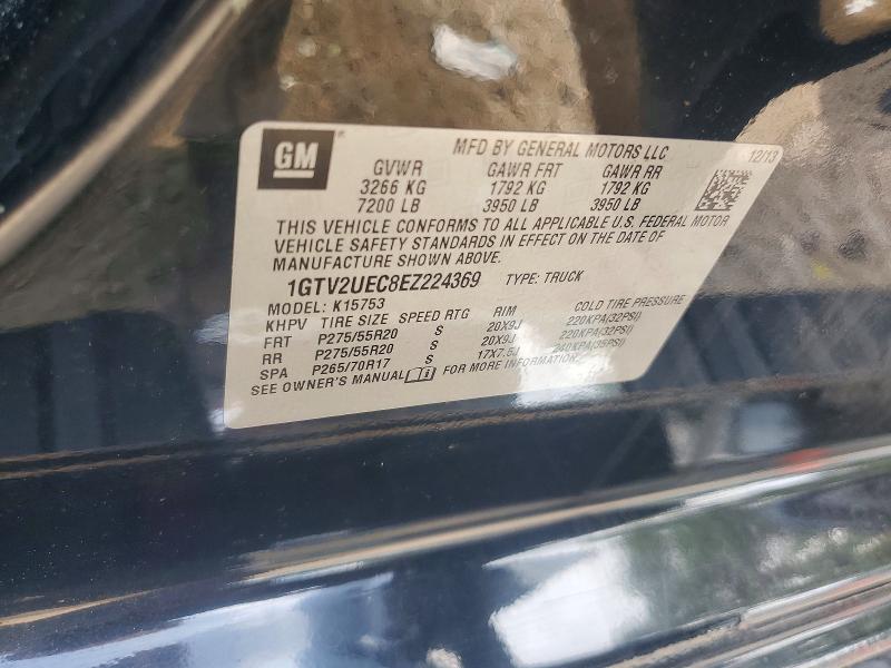 Продаж на аукціоні авто 2014 Gmc Sierra, vin: 1GTV2UEC8EZ224369, номер лоту: 66984366