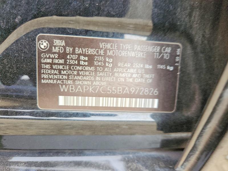 Aukcja sprzedaży 2011 Bmw 328, vin: WBAPK7C55BA972826, numer aukcji: 63809586