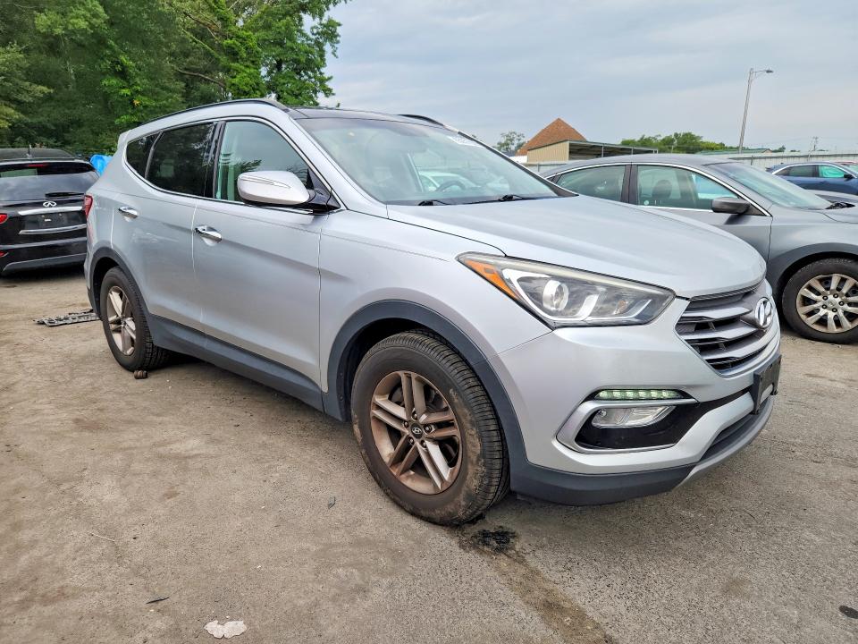 2018 Hyundai Santa Fe Sport მანქანა იყიდება აუქციონზე, vin: 5XYZUDLB1JG548794, აუქციონის ნომერი: 65057696