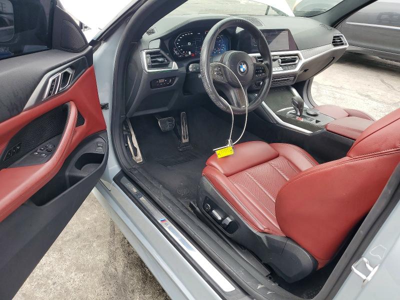 2022 Bmw M440i მანქანა იყიდება აუქციონზე, vin: WBA83AP09NCH76154, აუქციონის ნომერი: 63748576