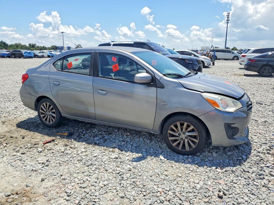 66198776 :رقم المزاد ، ML32F3FJ0JHF07997 vin ، 2018 Mitsubishi Mirage مزاد بيع