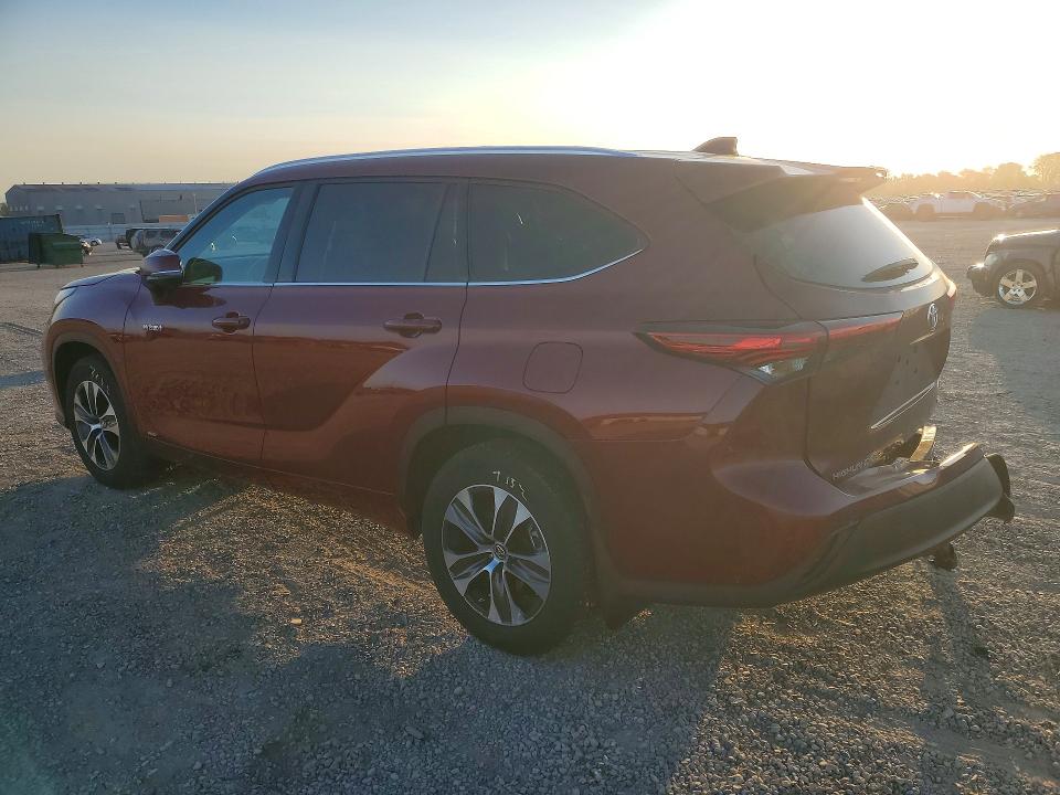 Aukcja sprzedaży 2021 Toyota Highlander, vin: 5TDGBRCHXMS060739, numer aukcji: 64259986