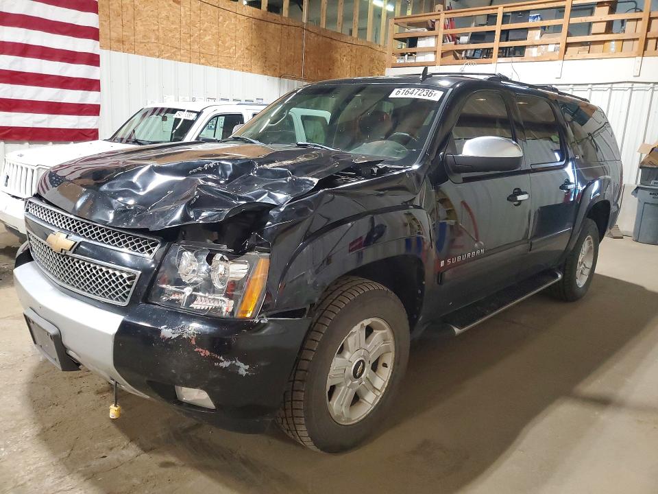 61647236 :رقم المزاد ، 3GNFK16308G112713 vin ، 2008 Chevrolet Subrban مزاد بيع