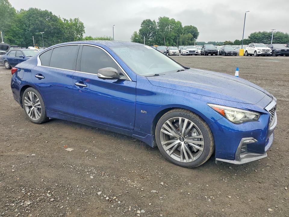 2018 Infiniti Q50 მანქანა იყიდება აუქციონზე, vin: JN1EV7AR1JM432378, აუქციონის ნომერი: 63543466