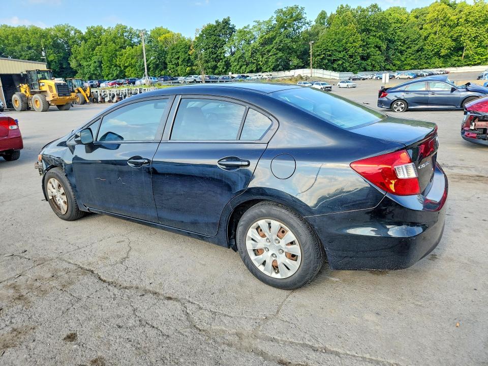 2012 Honda Civic მანქანა იყიდება აუქციონზე, vin: 19XFB2F59CE360866, აუქციონის ნომერი: 65036346
