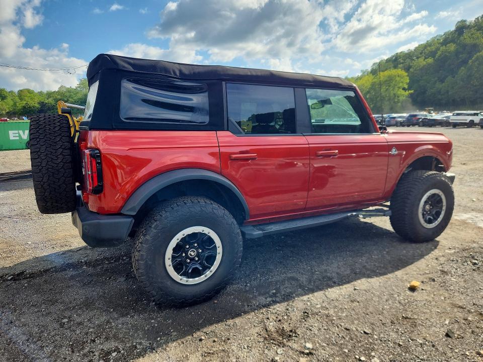 2023 Ford Bronco მანქანა იყიდება აუქციონზე, vin: 1FMEE5DP7PLB20684, აუქციონის ნომერი: 66335436