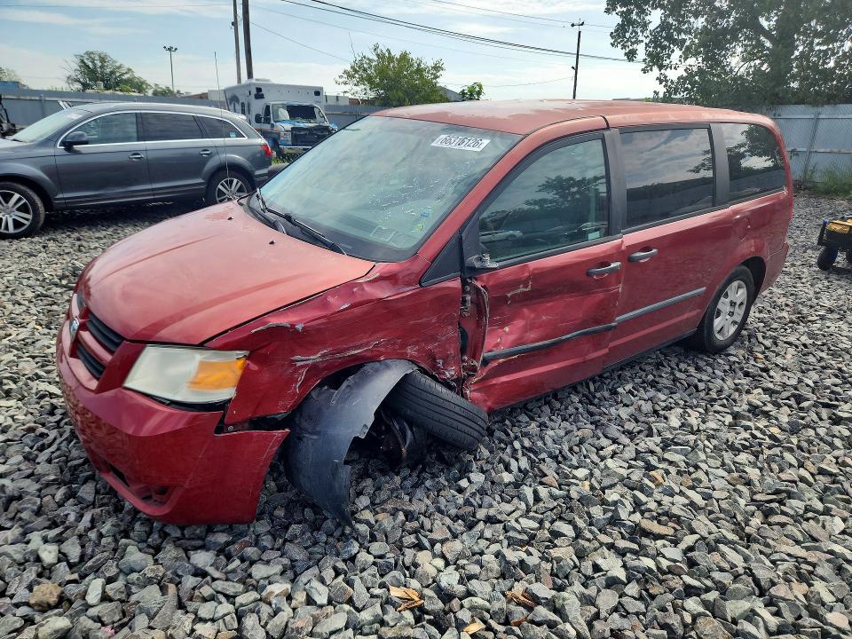 66316126 :رقم المزاد ، 2D8HN44H58R679665 vin ، 2008 Dodge Grand Caravan مزاد بيع