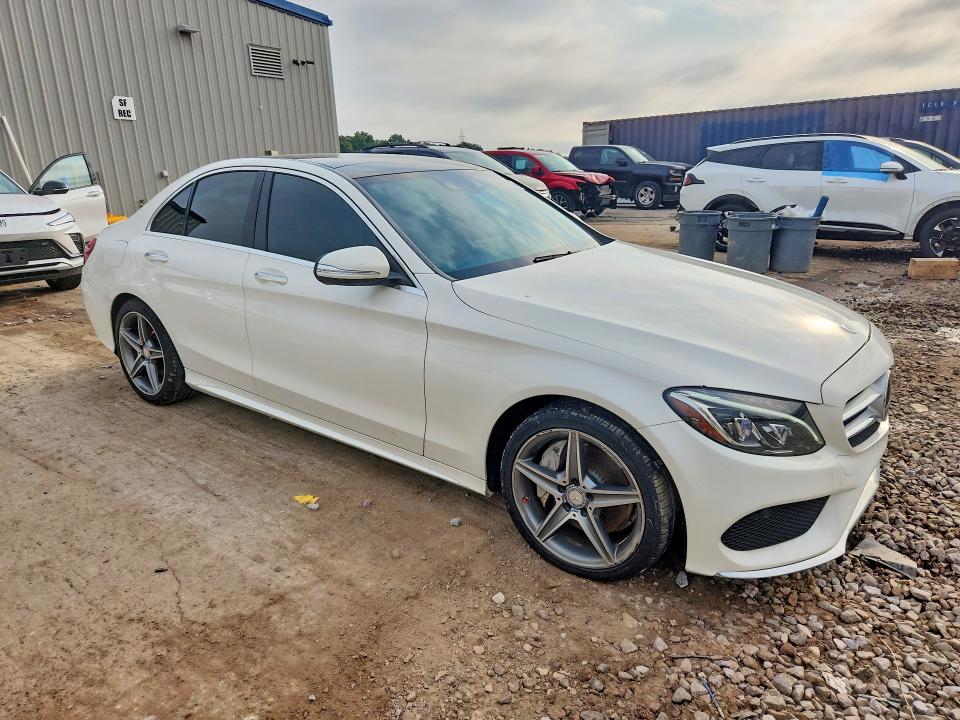 Auction sale of the 2015 Mercedes-benz C, vin: 55SWF4KB0FU041591, lot number: 66371216