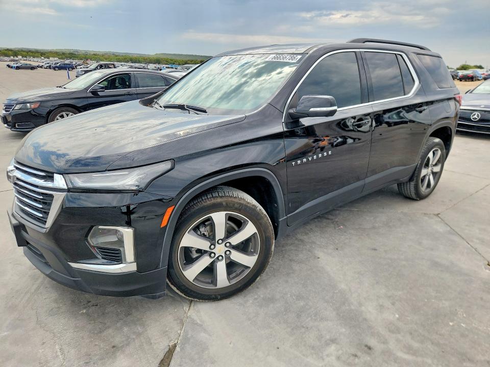 66656786 :رقم المزاد ، 1GNERHKW4NJ125975 vin ، 2022 Chevrolet Traverse مزاد بيع