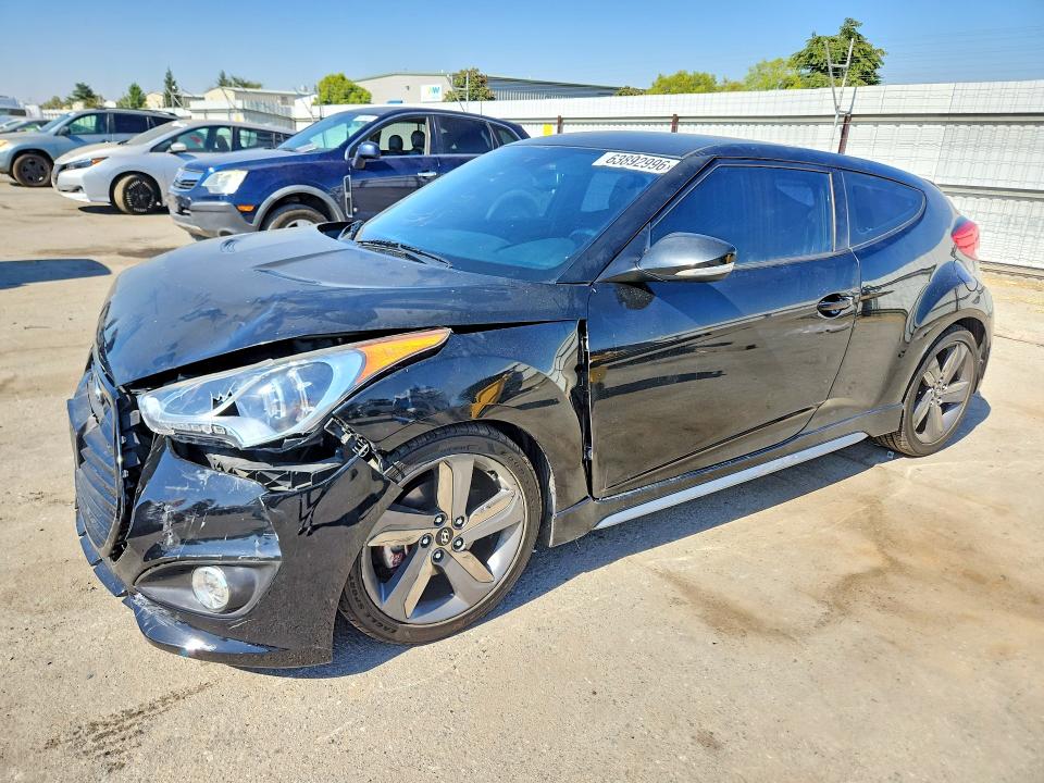 63892996 :رقم المزاد ، KMHTC6AE5FU225884 vin ، 2015 Hyundai Veloster مزاد بيع