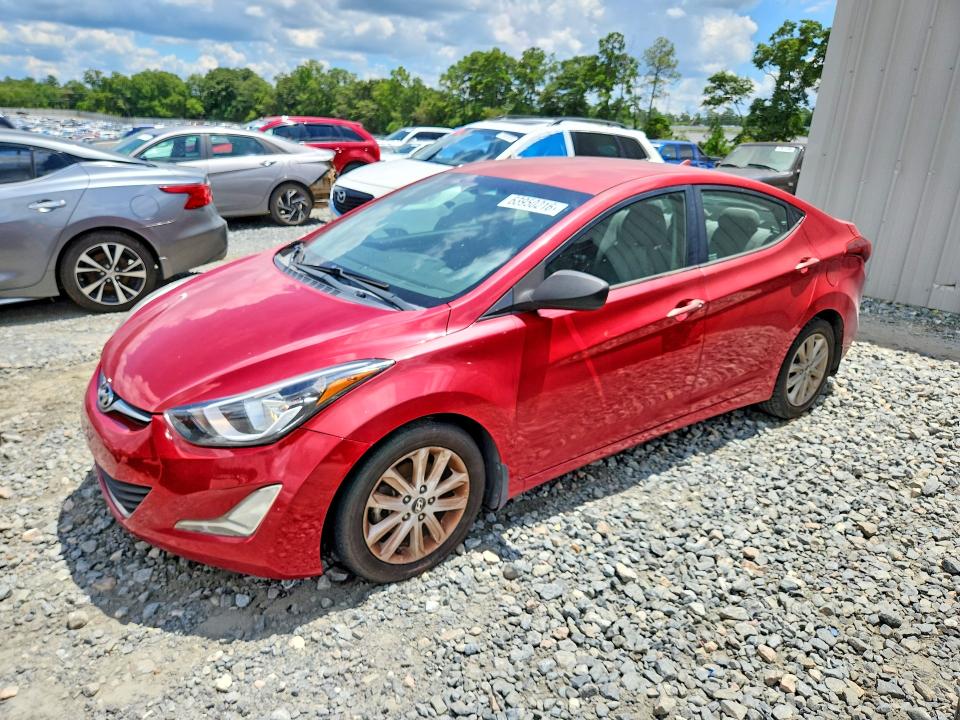 Продаж на аукціоні авто 2015 Hyundai Elantra, vin: KMHDH4AE1FU277796, номер лоту: 63950216