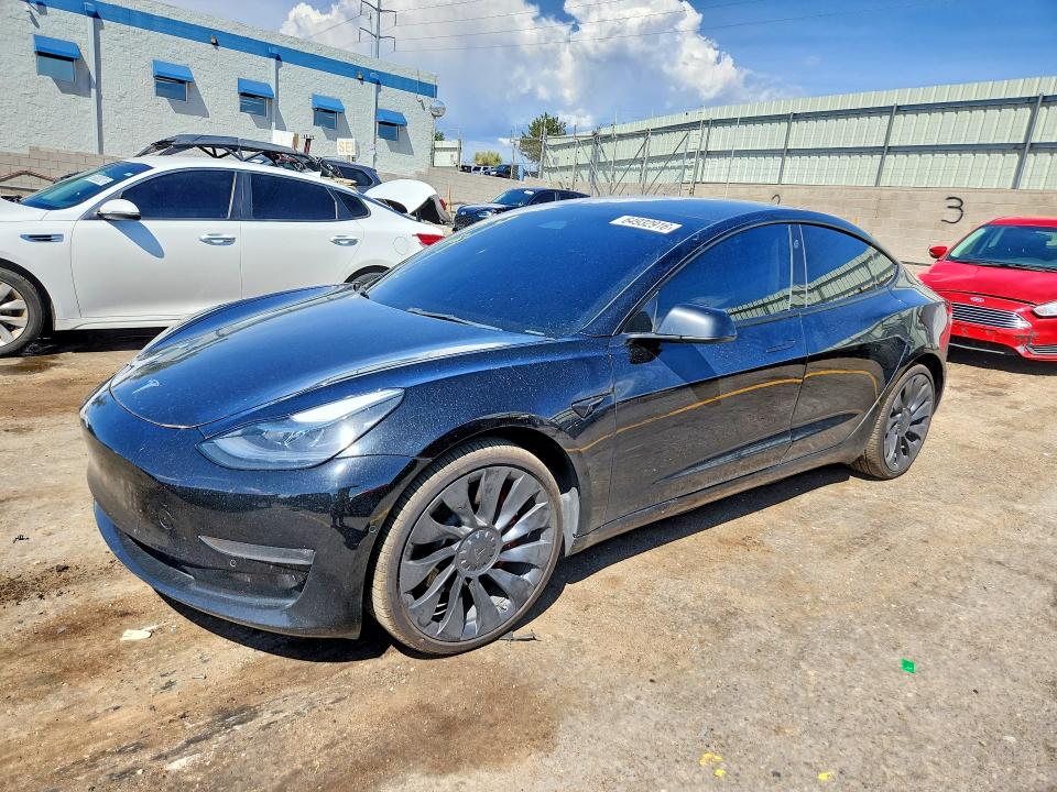 2022 Tesla Mdl 3 მანქანა იყიდება აუქციონზე, vin: 5YJ3E1EC8NF135789, აუქციონის ნომერი: 64932916
