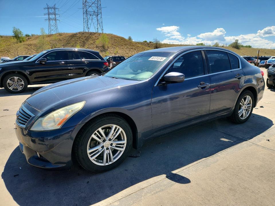 Aukcja sprzedaży 2011 Infiniti G25 Sedan, vin: JN1DV6AR1BM652210, numer aukcji: 66131576