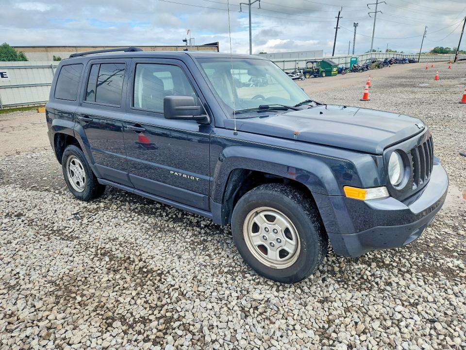 2015 Jeep Patriot მანქანა იყიდება აუქციონზე, vin: 1C4NJRBB6FD316638, აუქციონის ნომერი: 65925426
