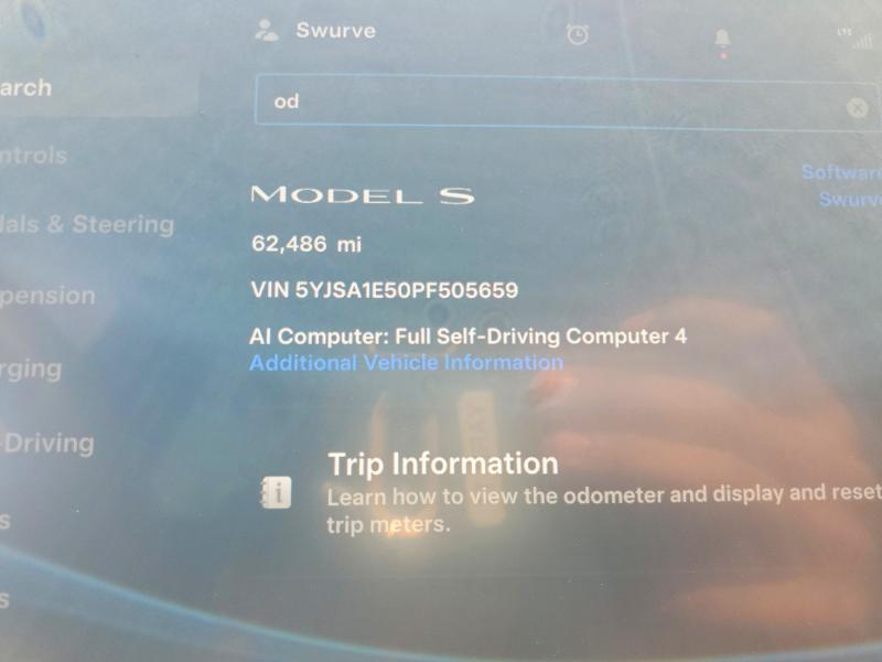 Продажа на аукционе авто 2023 Tesla Model S, vin: 5YJSA1E50PF505659, номер лота: 65411336