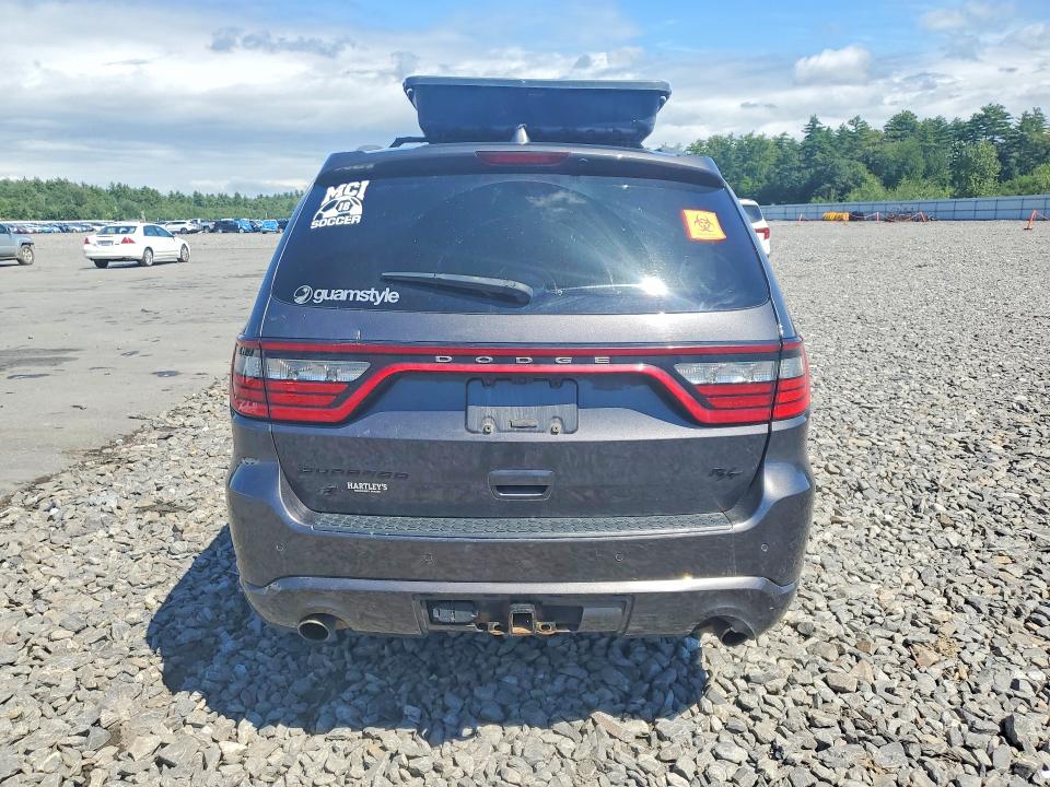 65529126 :رقم المزاد ، 1C4SDJCTXJC341110 vin ، 2018 Dodge Durango مزاد بيع